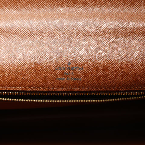 LOUIS VUITTON Monogram Monceau 28 Shoulder Bag Brown WS23746