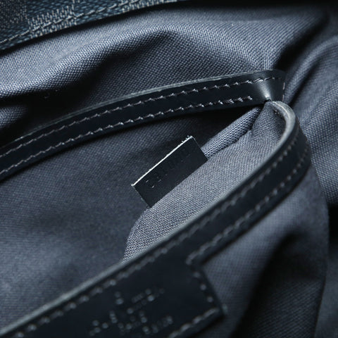 LOUIS VUITTON 2012 Tadao PM Damier Graphite Shoulder Bag black WS23751