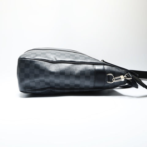 LOUIS VUITTON 2012 Tadao PM Damier Graphite Shoulder Bag black WS23751