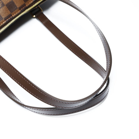 LOUIS VUITTON 2014 N41282 Damier Totally PM Shoulder Bag Brown WS23754