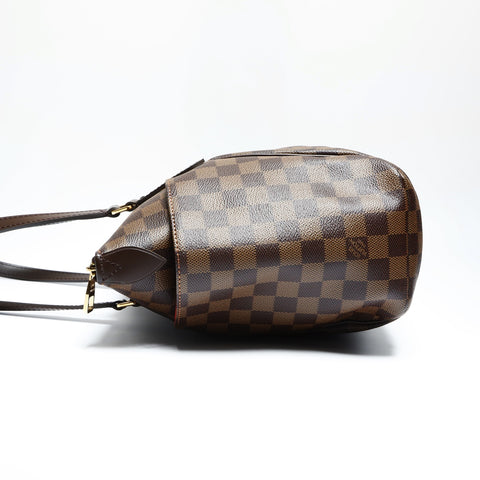 LOUIS VUITTON 2014 N41282 Damier Totally PM Shoulder Bag Brown WS23754