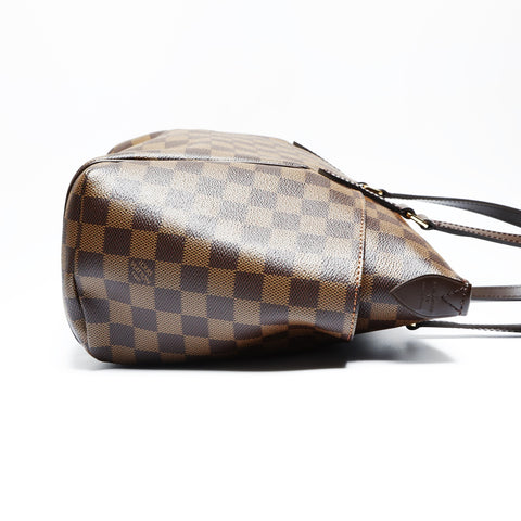 LOUIS VUITTON 2014 N41282 Damier Totally PM Shoulder Bag Brown WS23754