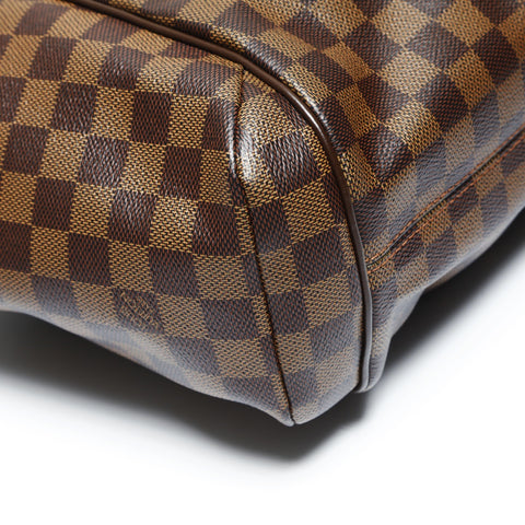 LOUIS VUITTON 2014 N41282 Damier Totally PM Shoulder Bag Brown WS23754