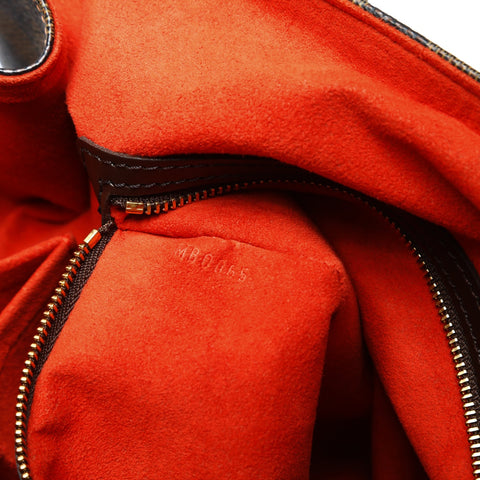 LOUIS VUITTON 2005 N51128 Damier Uzes Shoulder Bag Brown WS23757