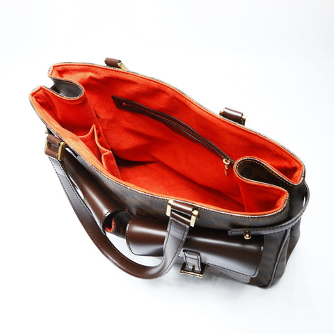 LOUIS VUITTON 2005 N51128 Damier Uzes Shoulder Bag Brown WS23757