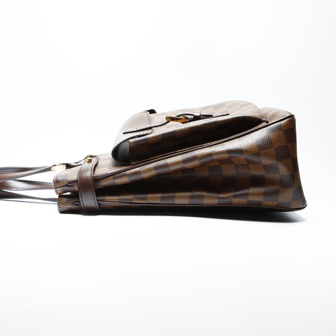 LOUIS VUITTON 2005 N51128 Damier Uzes Shoulder Bag Brown WS23757