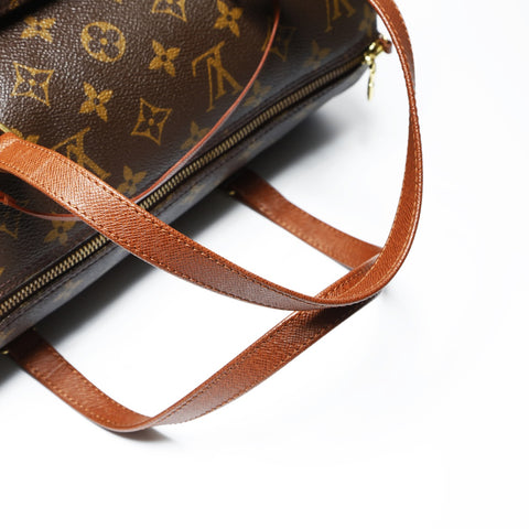 LOUIS VUITTON 2009 Monogram Papillon 30 Handbag Brown WS23759