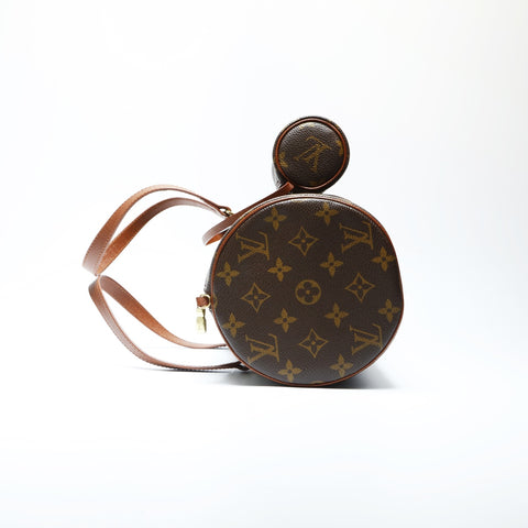 LOUIS VUITTON 2009 Monogram Papillon 30 Handbag Brown WS23759