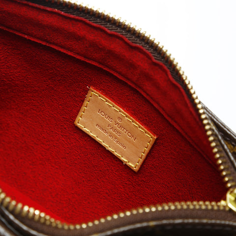 LOUIS VUITTON 2003 Monogram Viva Cite PM Shoulder Bag Brown WS23760