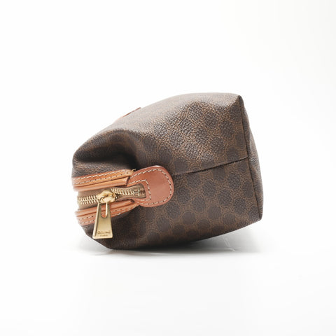 CELINE Macadam PVC Pouch Brown WS23764