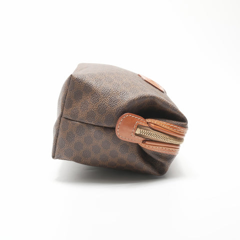 CELINE Macadam PVC Pouch Brown WS23764