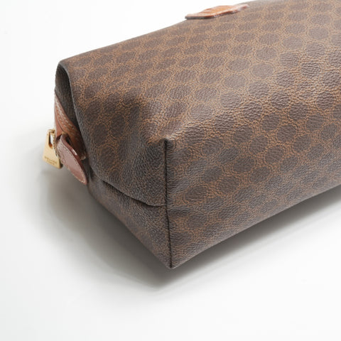 CELINE Macadam PVC Pouch Brown WS23764