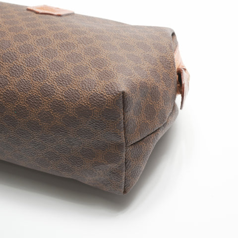 CELINE Macadam PVC Pouch Brown WS23764