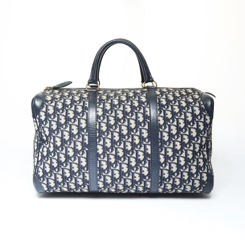 Christian Dior Trotter Boston bag Navy WS23767