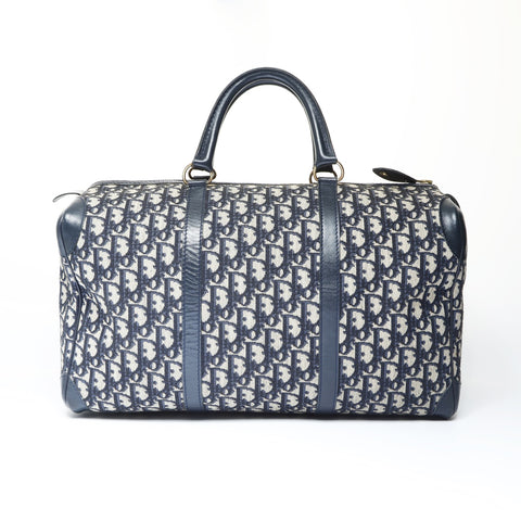 Christian Dior Trotter Boston bag Navy WS23767