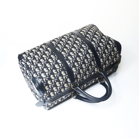 Christian Dior Trotter Boston bag Navy WS23767