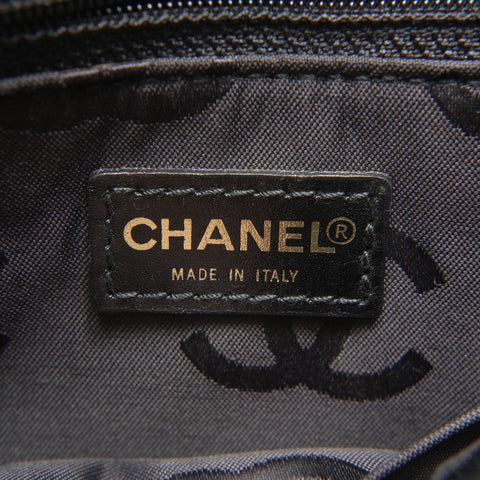 CHANEL No. 7 Wild Stitch COCO Mark Handbag black WS23769