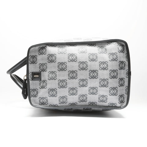 LOEWE Anagram Coding Canvas Boston bag black WS23770