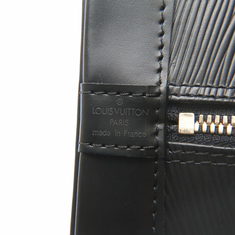LOUIS VUITTON 2000 Epi Alma Handbag black WS23772