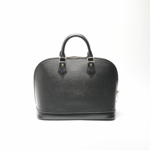 LOUIS VUITTON 2000 Epi Alma Handbag black WS23772