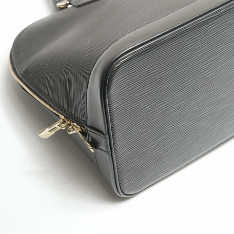 LOUIS VUITTON 2000 Epi Alma Handbag black WS23772