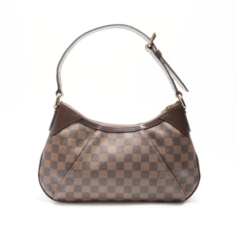 LOUIS VUITTON 2011 Damier Thames PM Shoulder Bag Brown WS23774