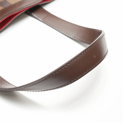 LOUIS VUITTON Damier Hampstead PM Handbag Brown WS23775