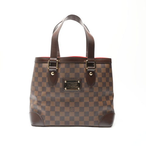 LOUIS VUITTON Damier Hampstead PM Handbag Brown WS23775