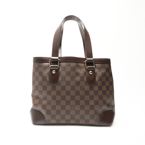 LOUIS VUITTON Damier Hampstead PM Handbag Brown WS23775