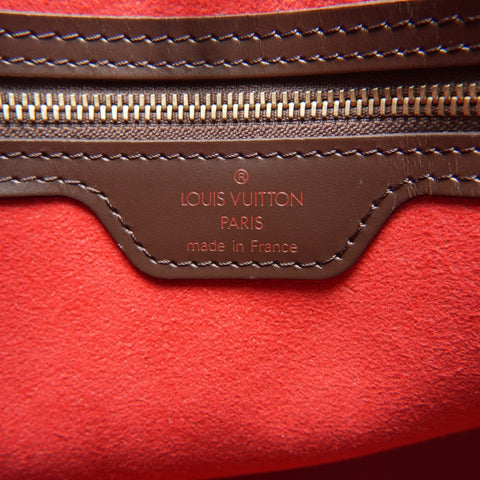 LOUIS VUITTON 2007 Damier Hampstead PM Handbag Brown WS23779