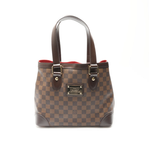 LOUIS VUITTON 2007 Damier Hampstead PM Handbag Brown WS23779