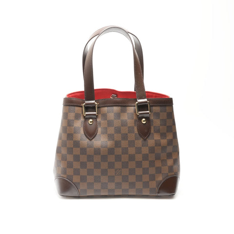 LOUIS VUITTON 2007 Damier Hampstead PM Handbag Brown WS23779