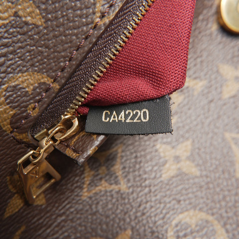 LOUIS VUITTON 2020 Montsouris NM PM Monogram Backpack  Daypack Brown WS23781