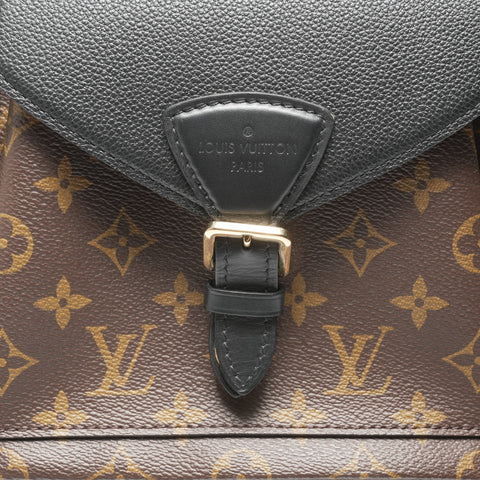 LOUIS VUITTON 2020 Montsouris NM PM Monogram Backpack  Daypack Brown WS23781
