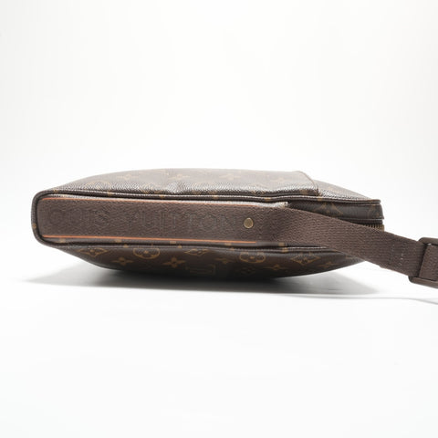LOUIS VUITTON 2010 Monogram Trotter Bobur Umhängetasche Braun WS23784