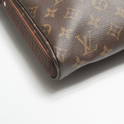 LOUIS VUITTON 2010 Monogram Trotter Bobur Shoulder Bag Brown WS23784