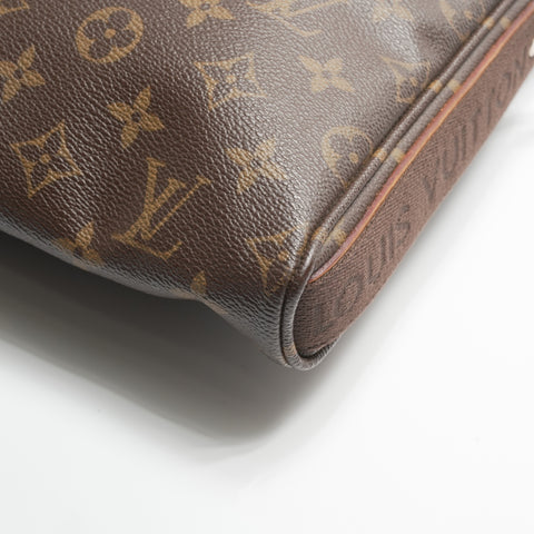 LOUIS VUITTON 2010 Monogram Trotter Bobur Shoulder Bag Brown WS23784