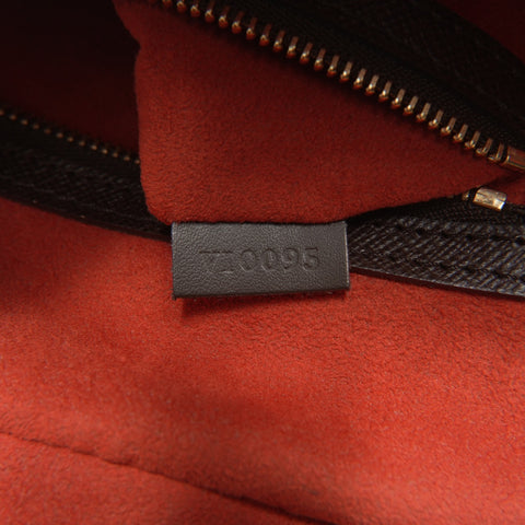 LOUIS VUITTON 2005 Damier Brera Handbag Brown WS23786