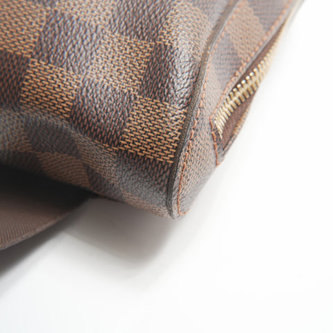 LOUIS VUITTON 2005 Damier Geronimos Shoulder Bag Brown WS23787