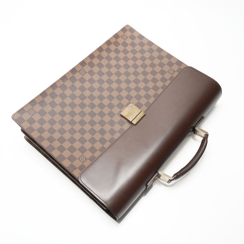 LOUIS VUITTON Damier Altona PM Handbag Brown WS23788