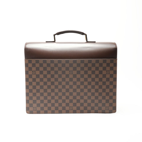LOUIS VUITTON Damier Altona PM Handbag Brown WS23788
