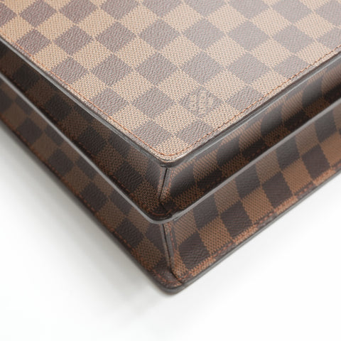 LOUIS VUITTON Damier Altona PM Handbag Brown WS23788