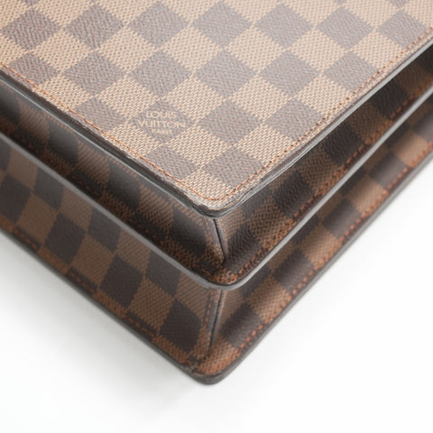 LOUIS VUITTON Damier Altona PM Handbag Brown WS23788