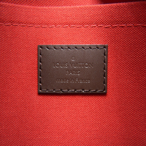 LOUIS VUITTON 2015 Damier Duomo Shoulder Bag Brown WS23789