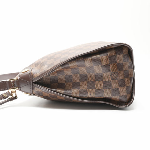 LOUIS VUITTON 2015 Damier Duomo Shoulder Bag Brown WS23789