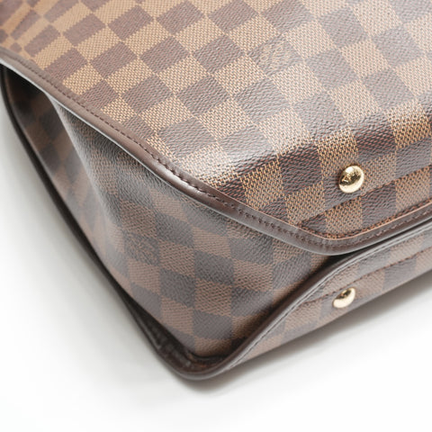 LOUIS VUITTON 2015 Damier Duomo Shoulder Bag Brown WS23789