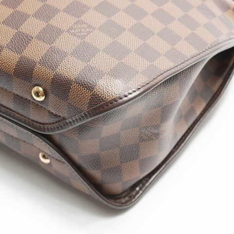 LOUIS VUITTON 2015 Damier Duomo Shoulder Bag Brown WS23789