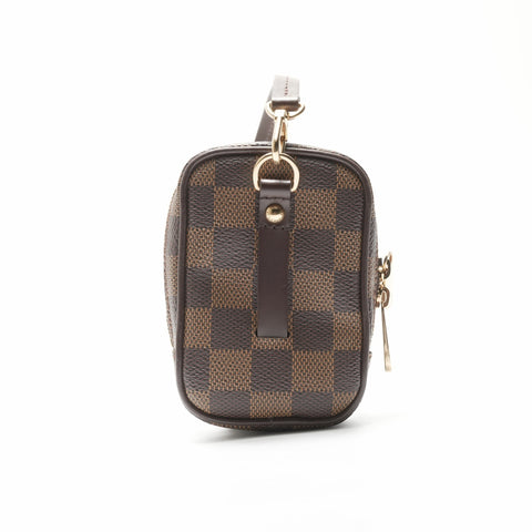 LOUIS VUITTON 2007 Damier Etui Okapi PM Umhängetasche Braun WS23792