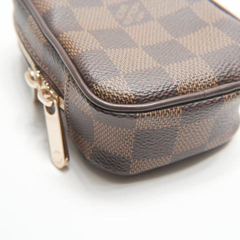 LOUIS VUITTON 2007 Damier Etui Okapi PM Shoulder Bag Brown WS23792