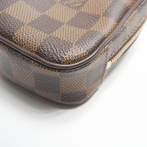 LOUIS VUITTON 2007 Damier Etui Okapi PM Umhängetasche Braun WS23792